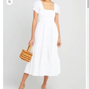 White OPT Midi Dress *NWT*